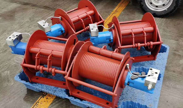 我司為客戶(hù)定制的液壓絞車(chē)緊鑼密鼓趕工中 高效履約保障交付